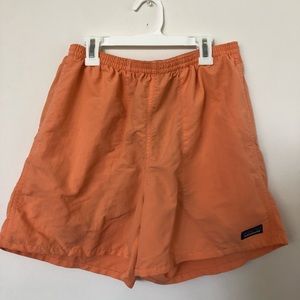 Patagonia Orange Baggie Shorts